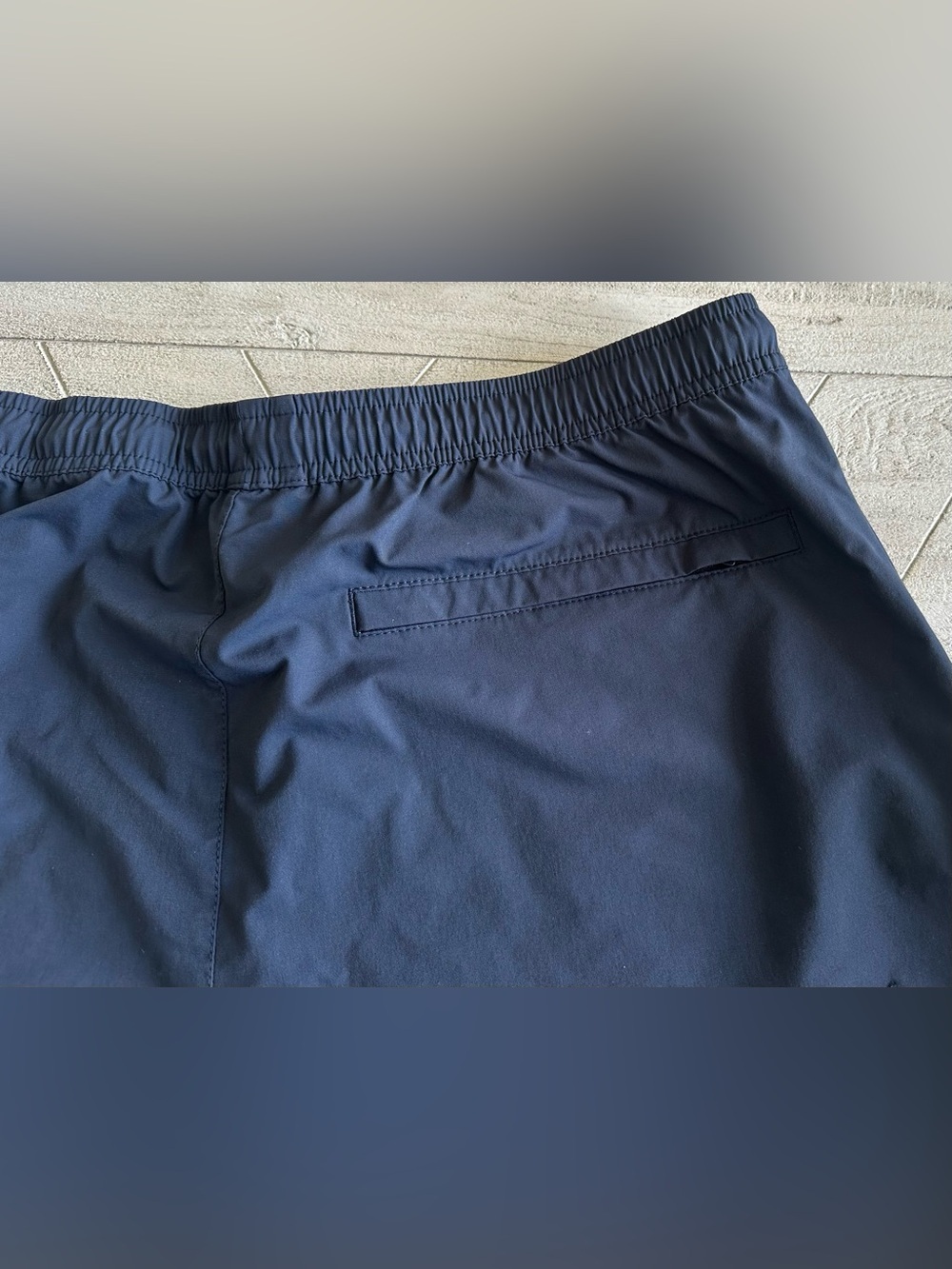 BYLT Premium Basics Mens 3XL Navy Athletic Performance Stretch Activewear Shorts - Picture 3 of 12